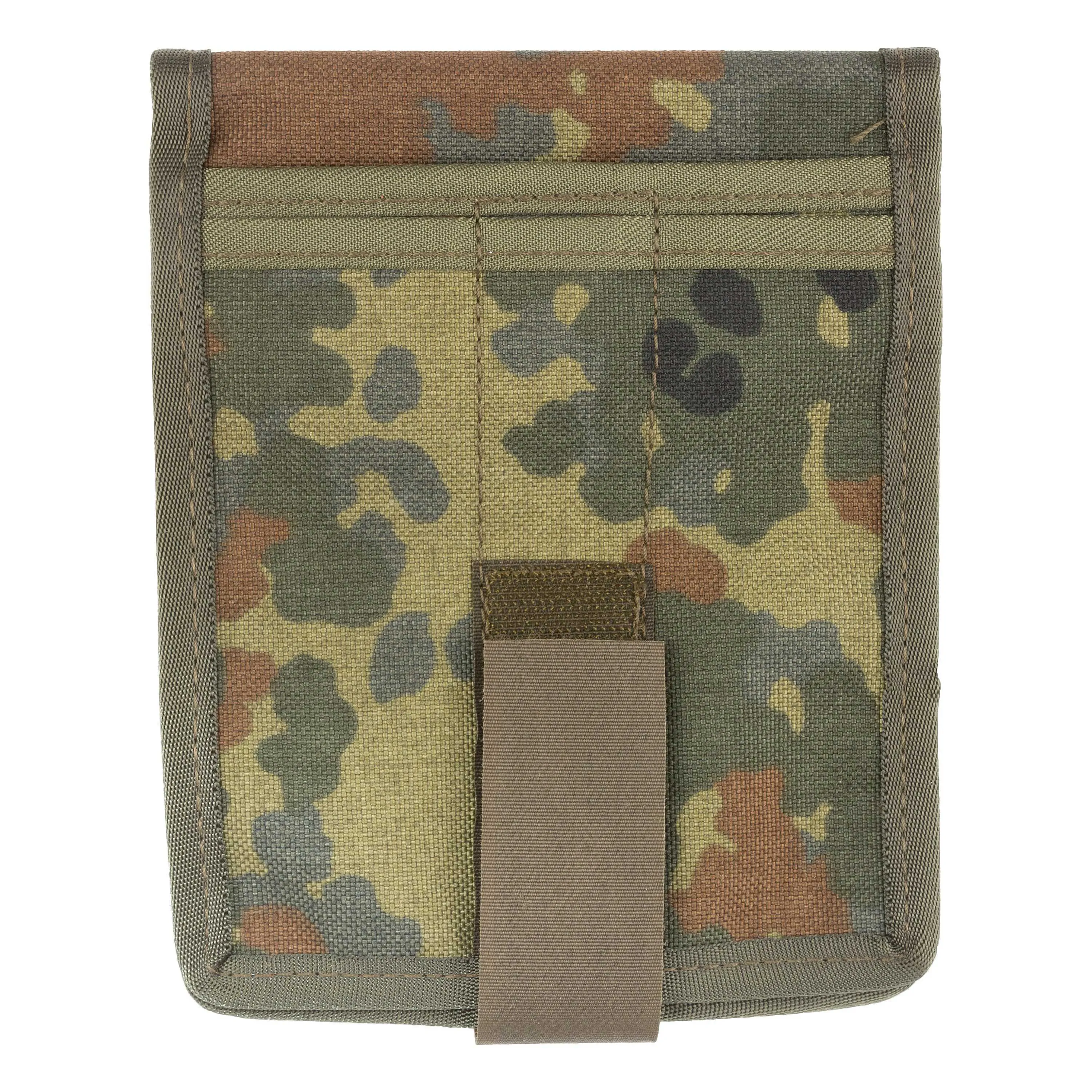 Heim -  Heim Ausweismappe Brustbeutel flecktarn
