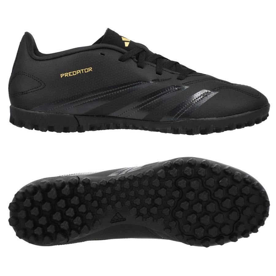 adidas Predator Club TF Dark Spark - Noir/Gris/Doré