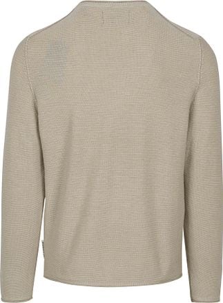 Marc O'Polo Pullover Crewneck Cotton/Linen Gray Silk M22504160046-707 kopen