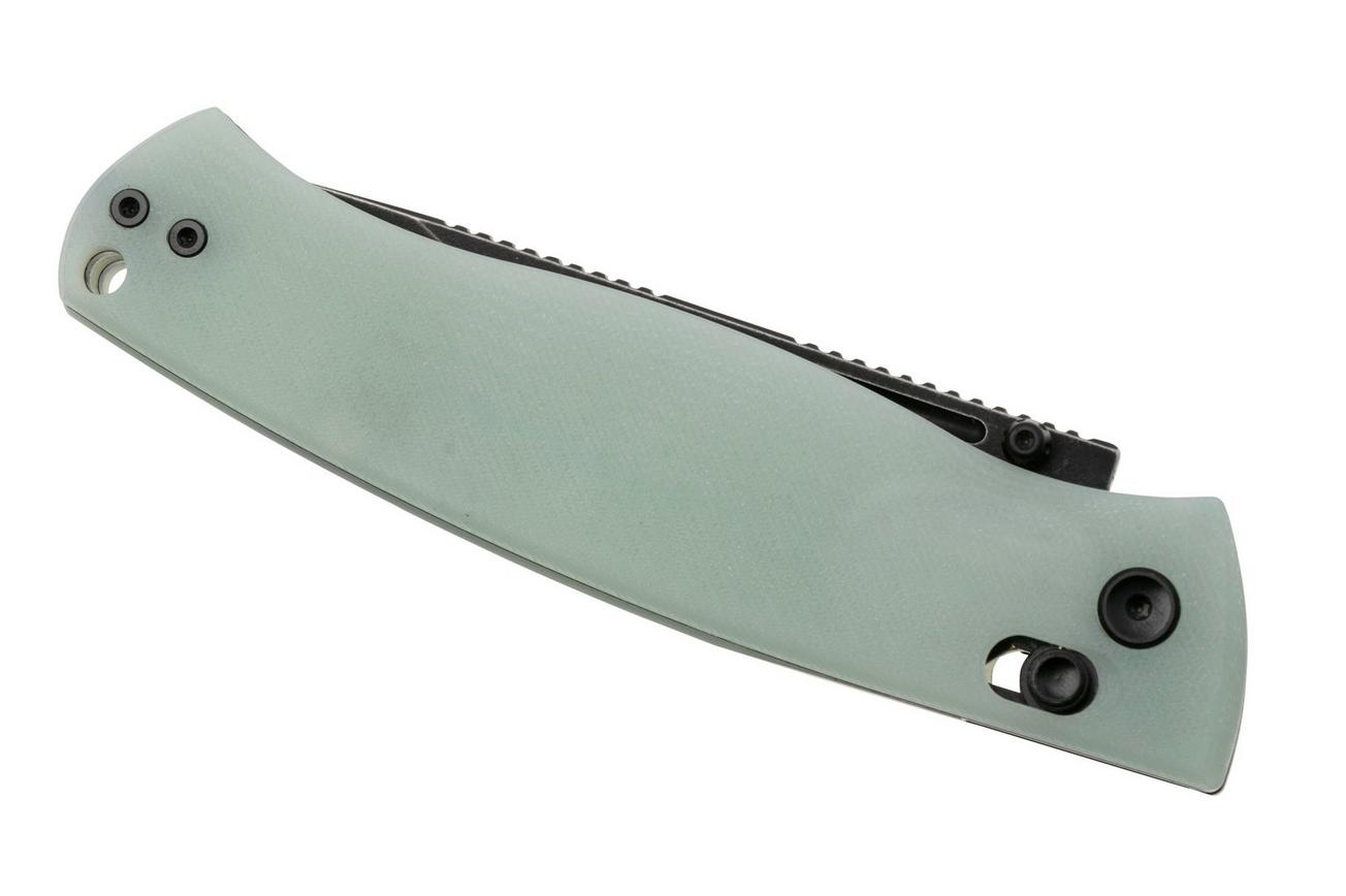 Real Steel Pathfinder FFG 7851NB, Blackwash, Natural G10 zakmes, Ivan D. Braginets design