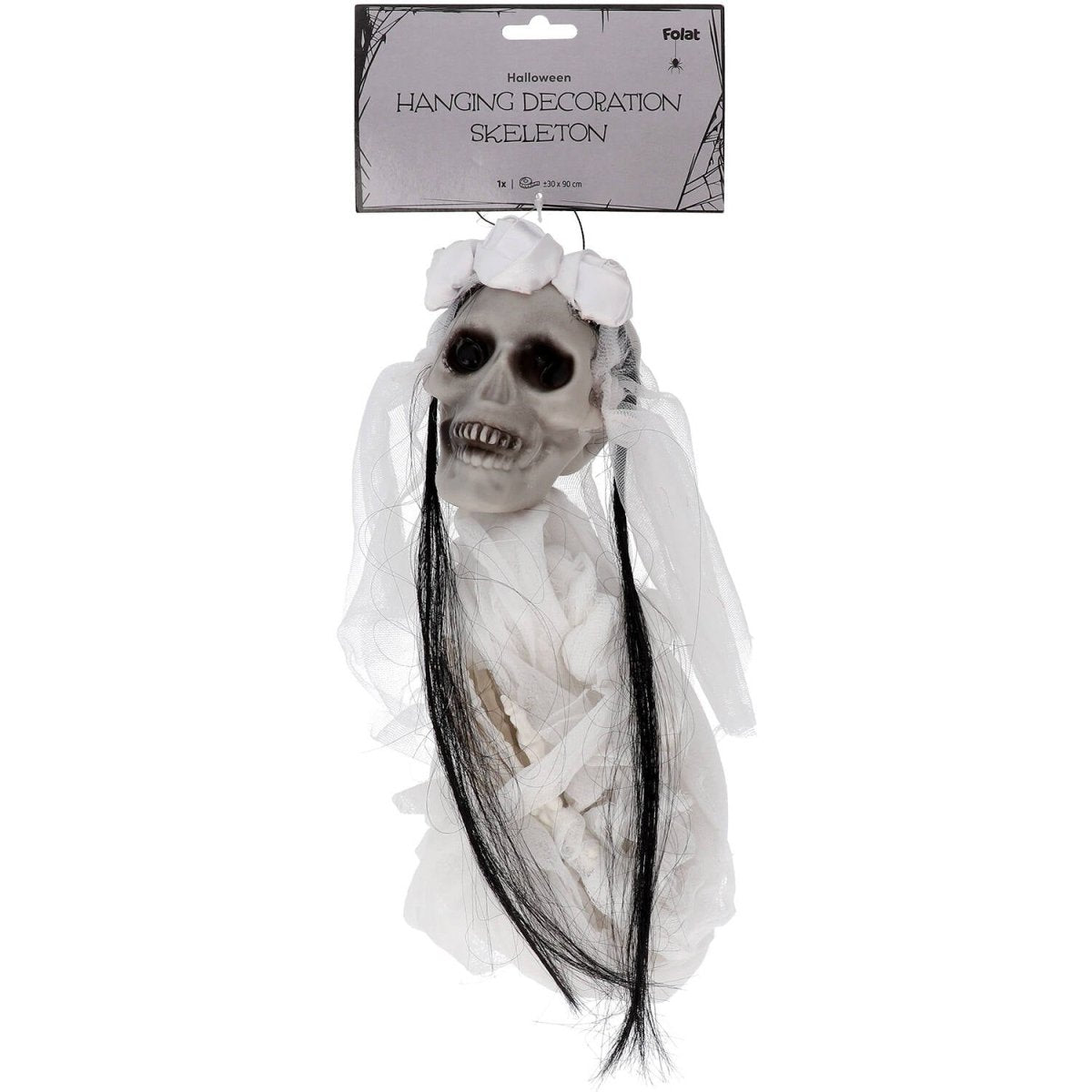 Halloween Pop Skelet Bruid Skelet 90cm