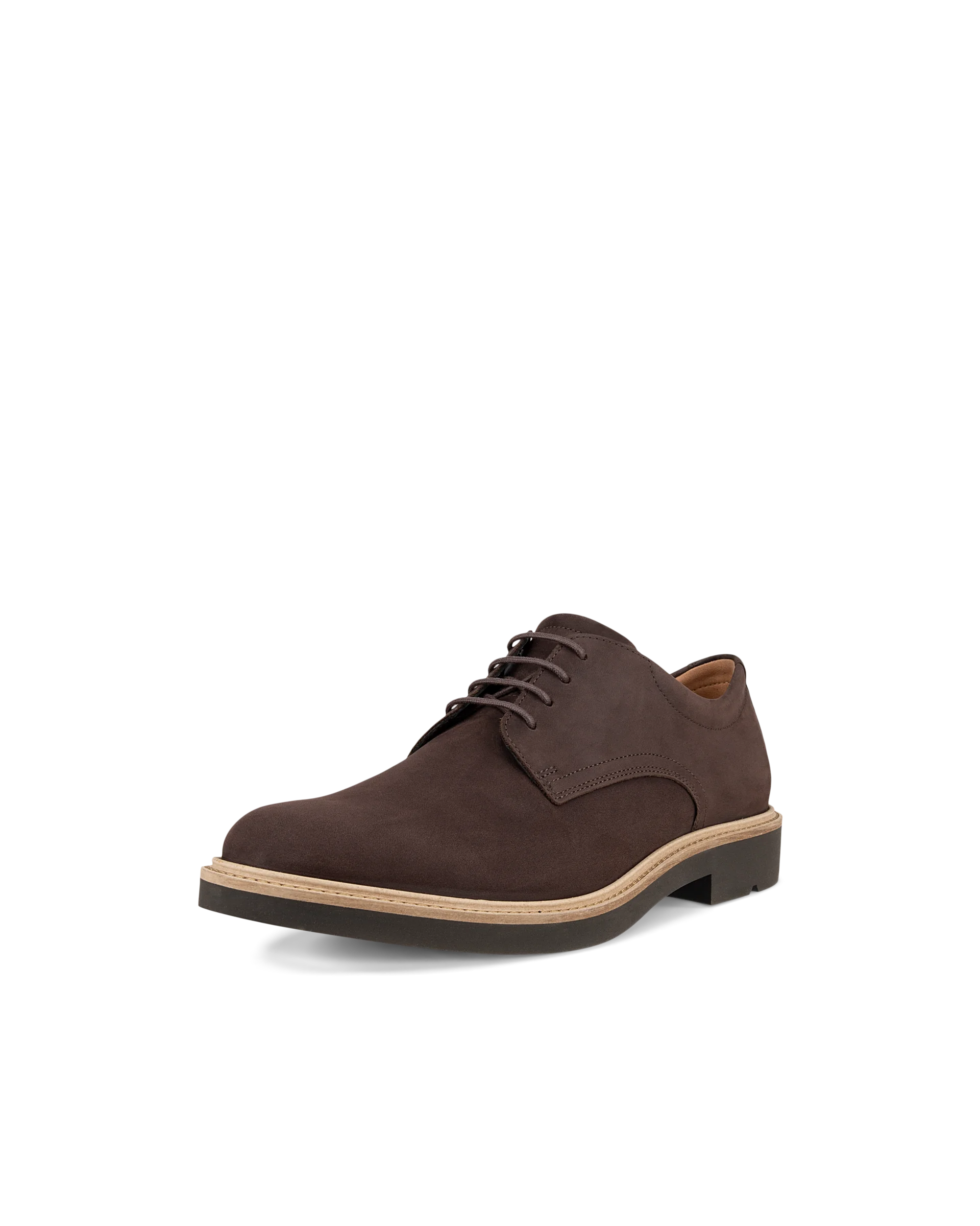 ECCO METROPOLE LONDON Herren Derbyschuhe aus Nubuk Braun