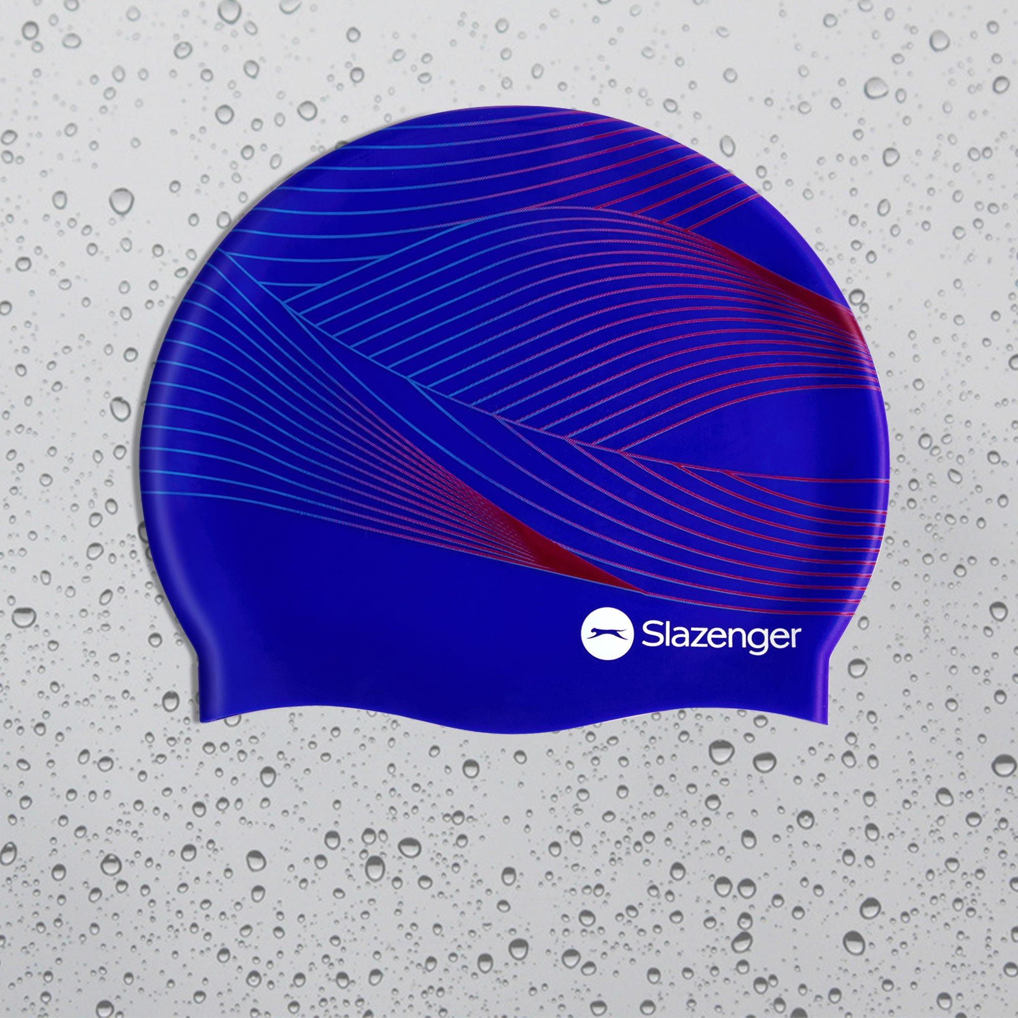 Slazenger Print Swim Cap