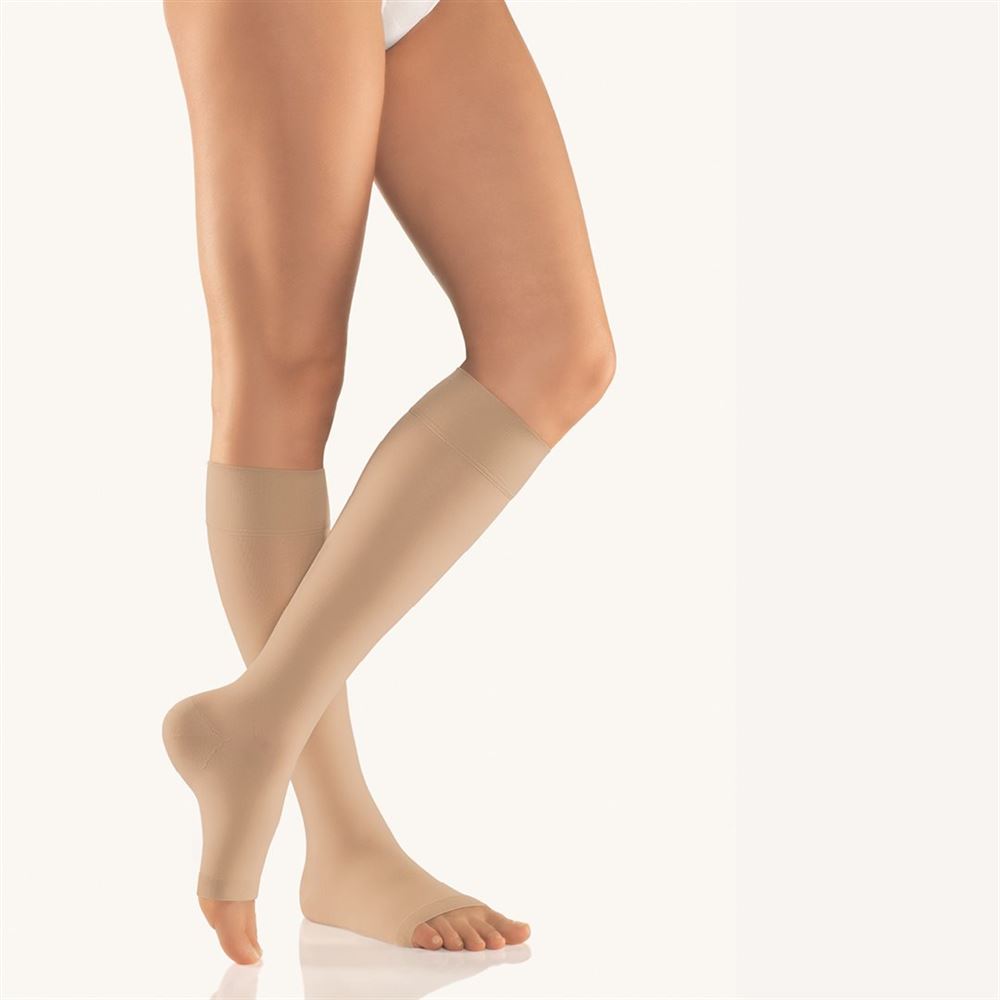 BORT Trend AD KKL2 VII offene Spitze kurz beige Trikotrand 1 Paar