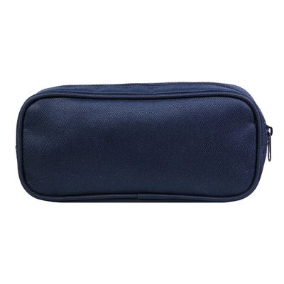 Trousse rectangulaire Cybel - 1 compartiment - bleu/velours - Bagtrotter