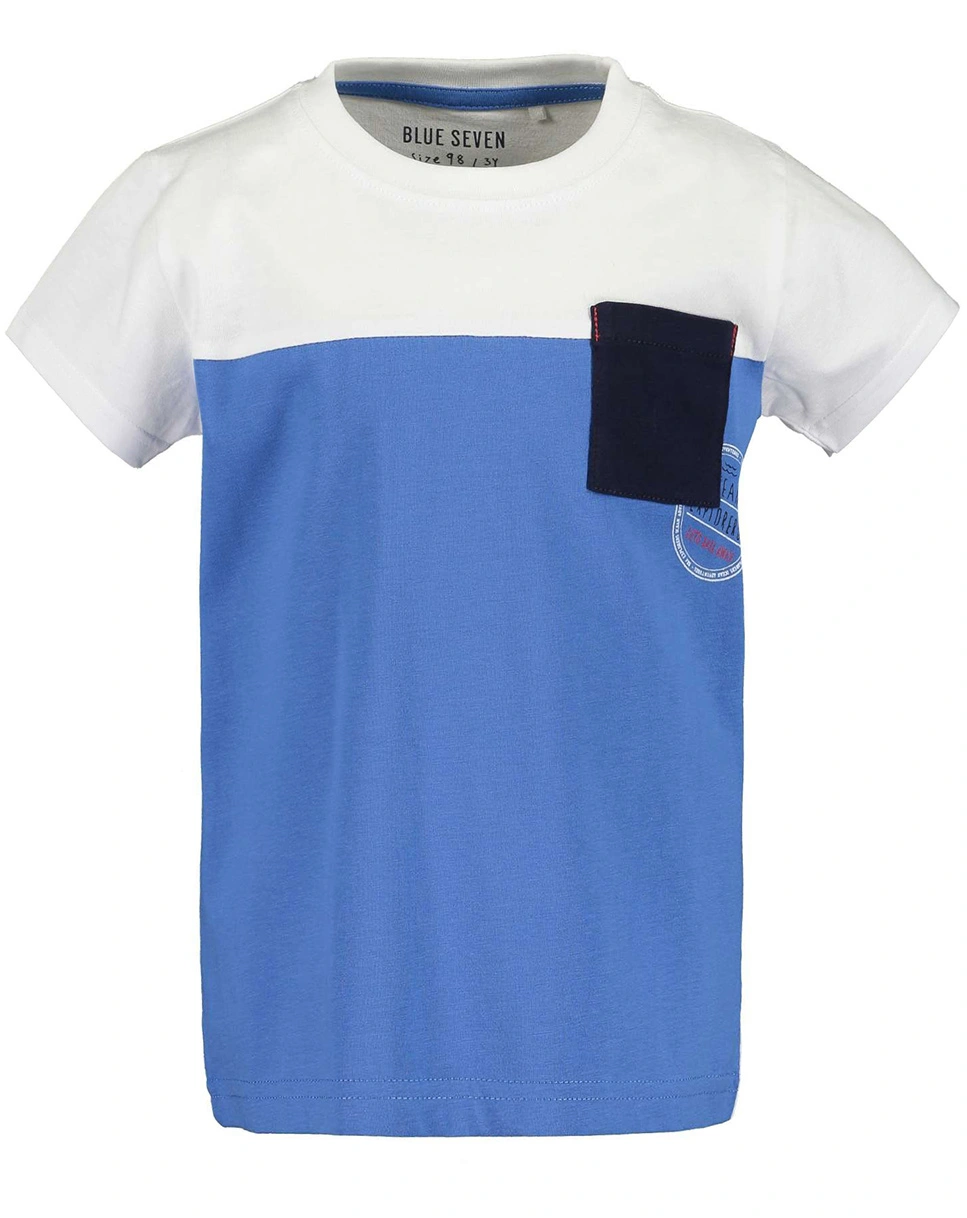 T-Shirt SHARKTASTIC in blau
