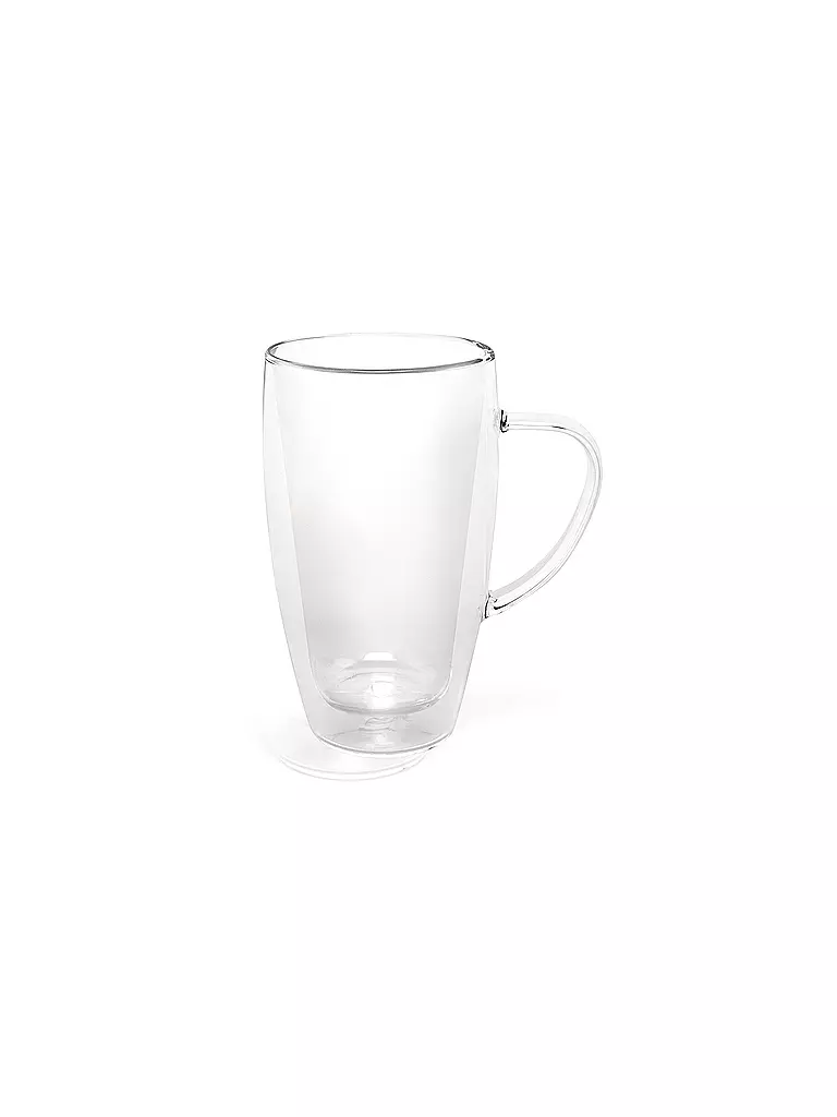 BREDEMEIJER Glas doppelwandig Kaffee/Tee 2er 295ml transparent