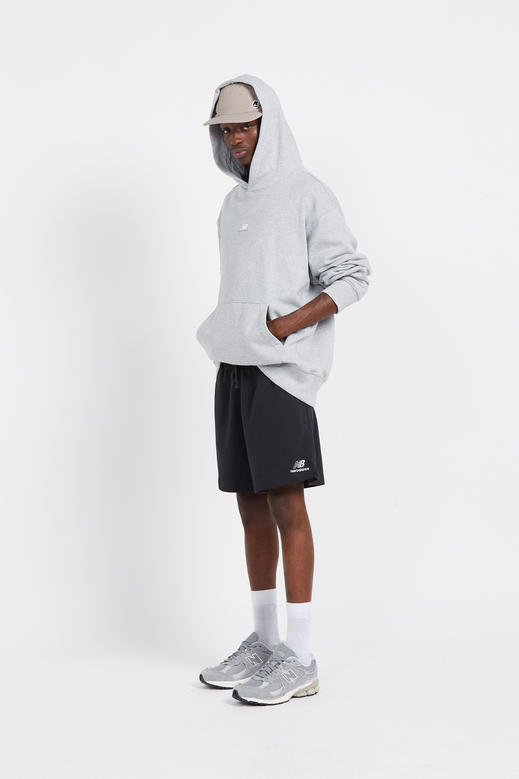 NEW BALANCE Sweat Gris