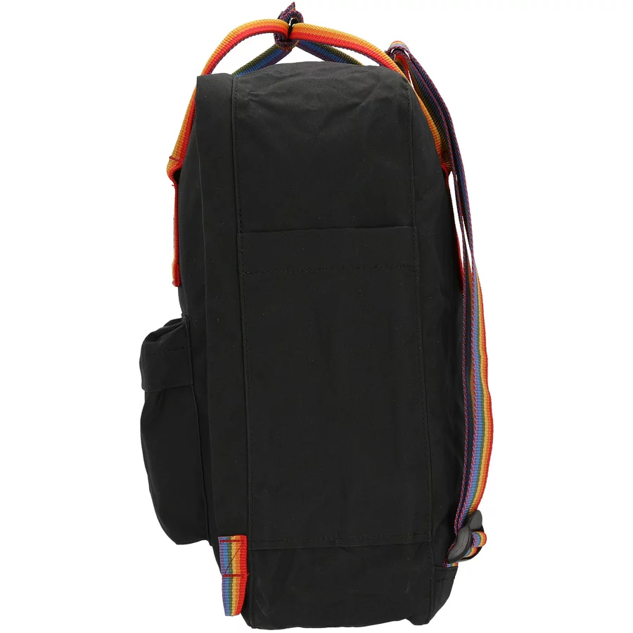 Fjällräven Kånken Rainbow - Rucksack 38 cm black-rainbow pattern