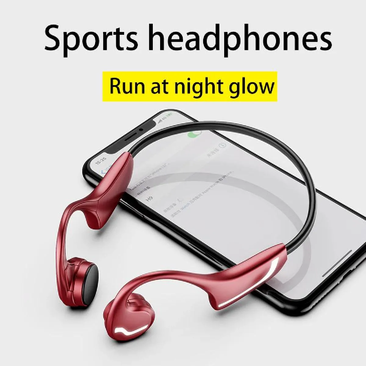 Universal Casque conduction osseuse Bluetooth