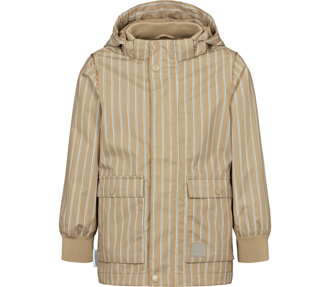 Oleg Jacket, Forårsjakke - Sea Forest Stripe