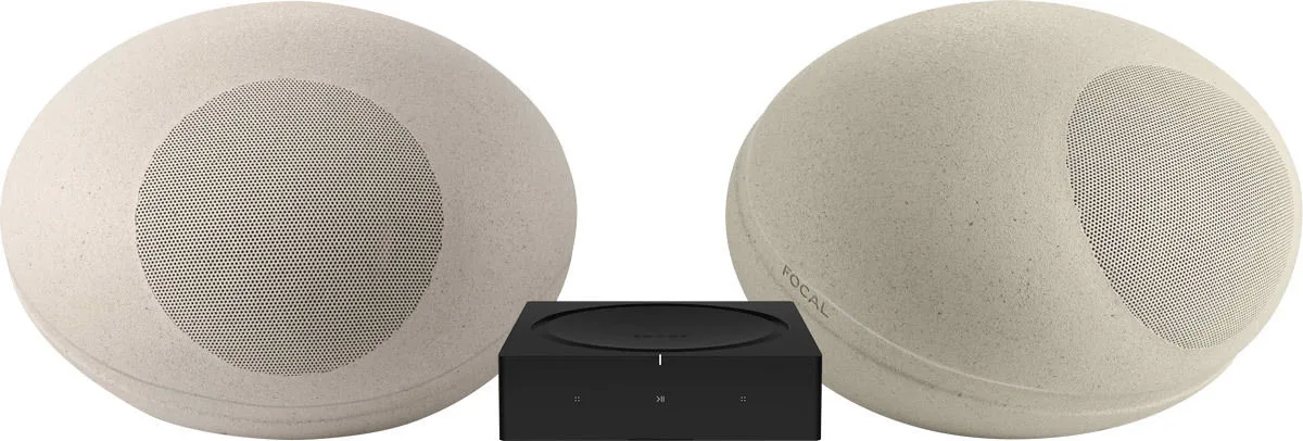 Sonos AMP   Focal OD Stone 8 Blanc (la paire) Systèmes hi-fi multiroom