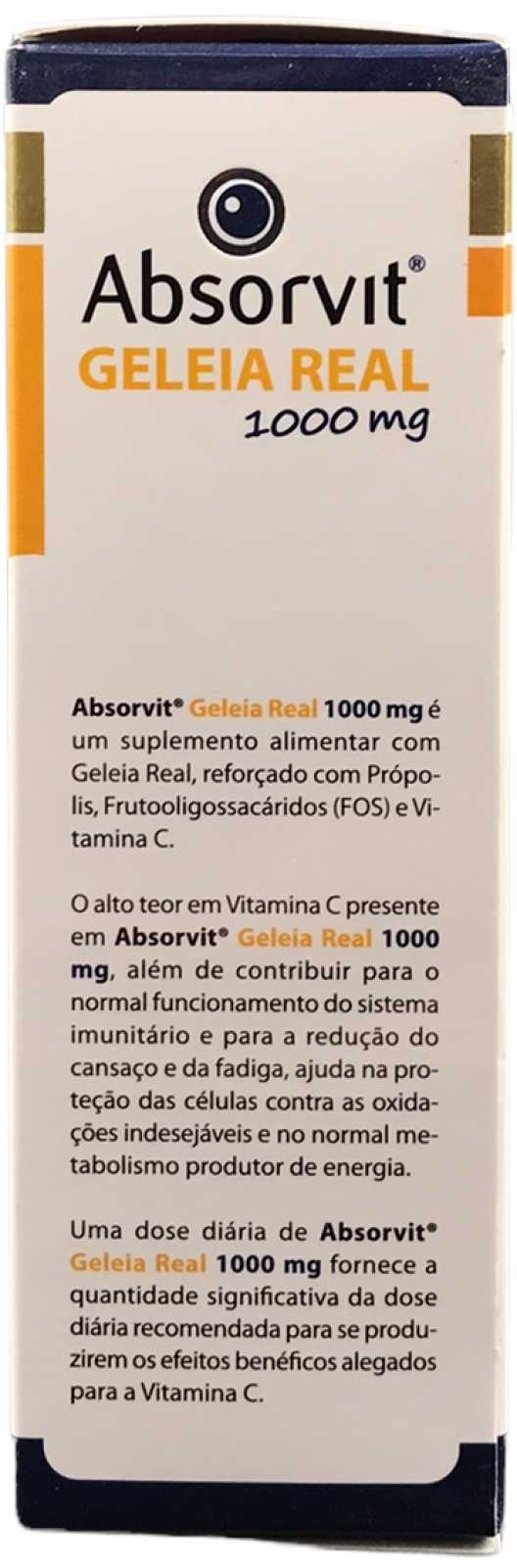Absorbit Geleia Real e Ferro 20 frascos