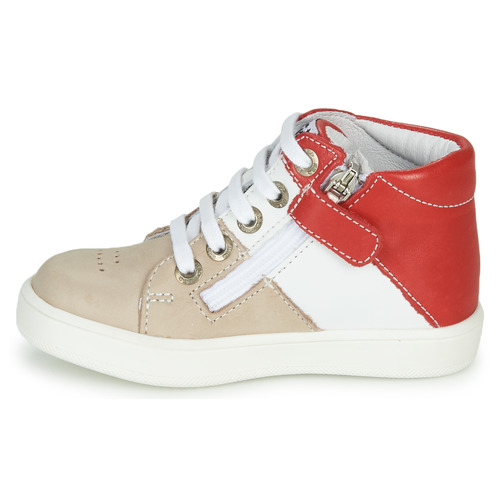 GBB - AMOS - Beige / Blanc / Rouge