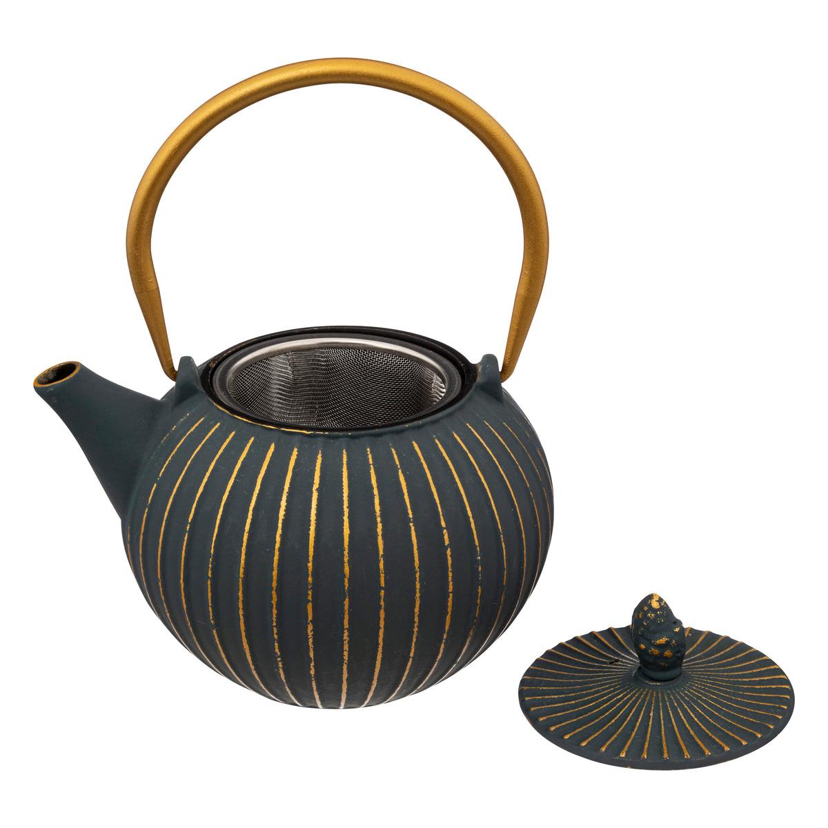 COFFRET THEIERE FONTE JILING 85CL