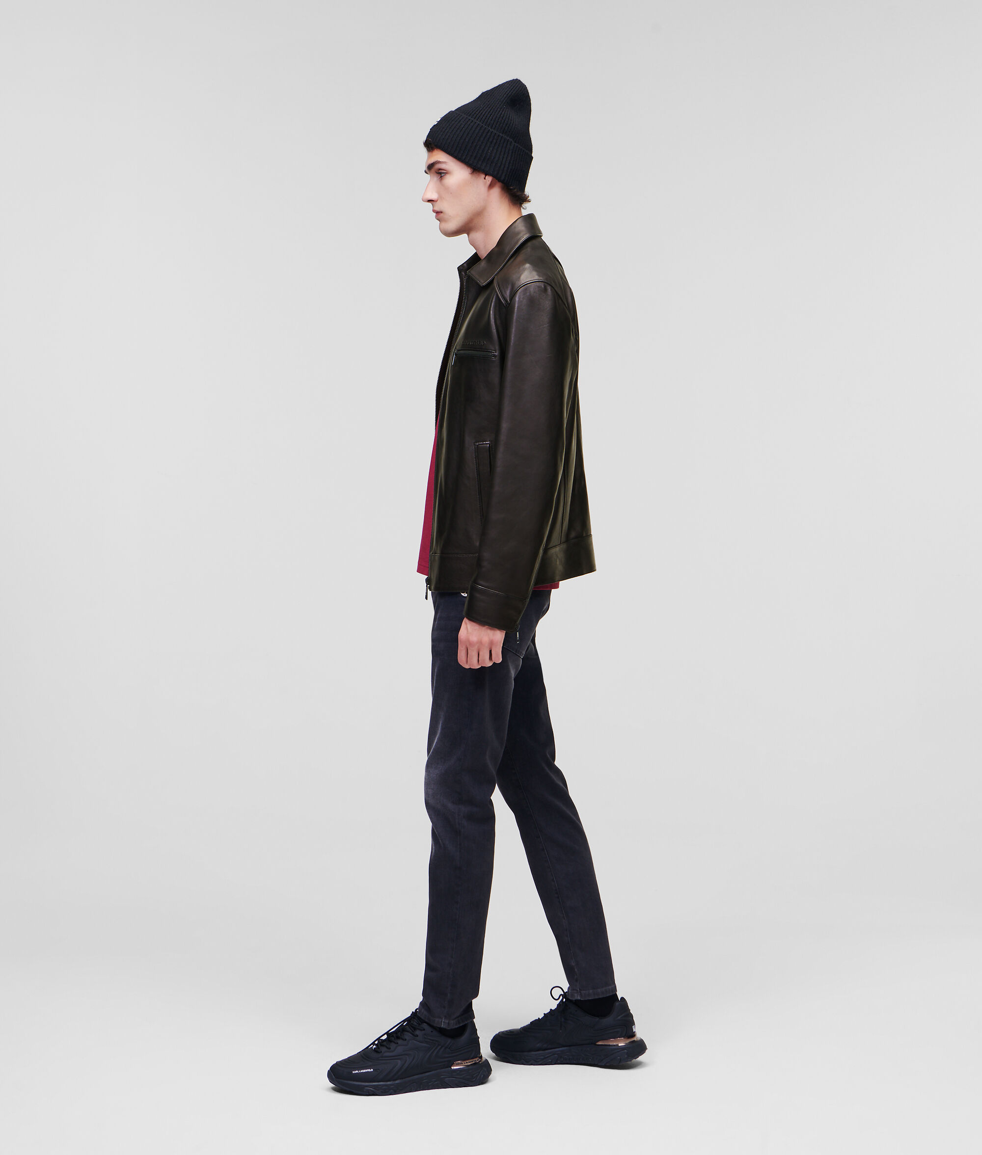 BLOUSON EN CUIR