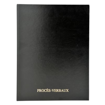 Exacompta - Registre à onglets - Procès-verbaux - 32 x 25 cm - 200 pages