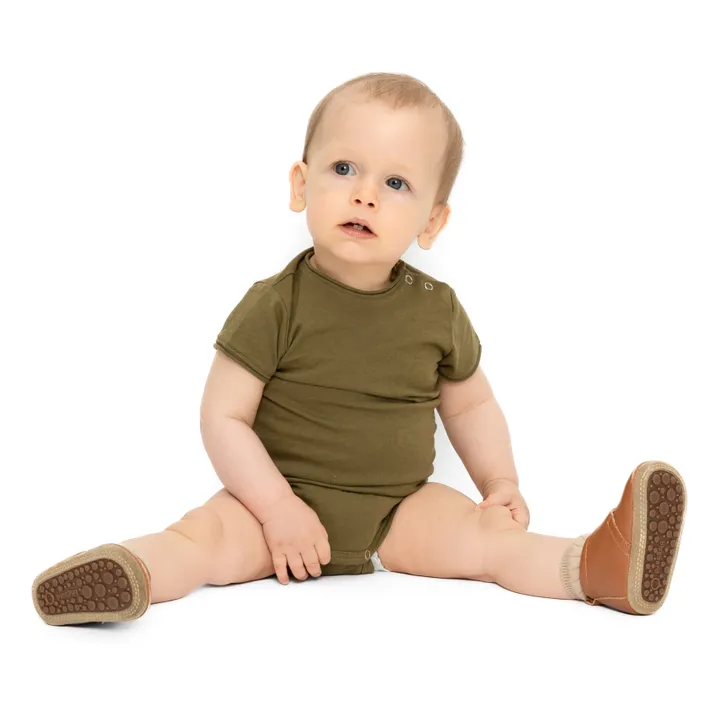 Minimalisma Body Coton Bio Lassi | Vert kaki