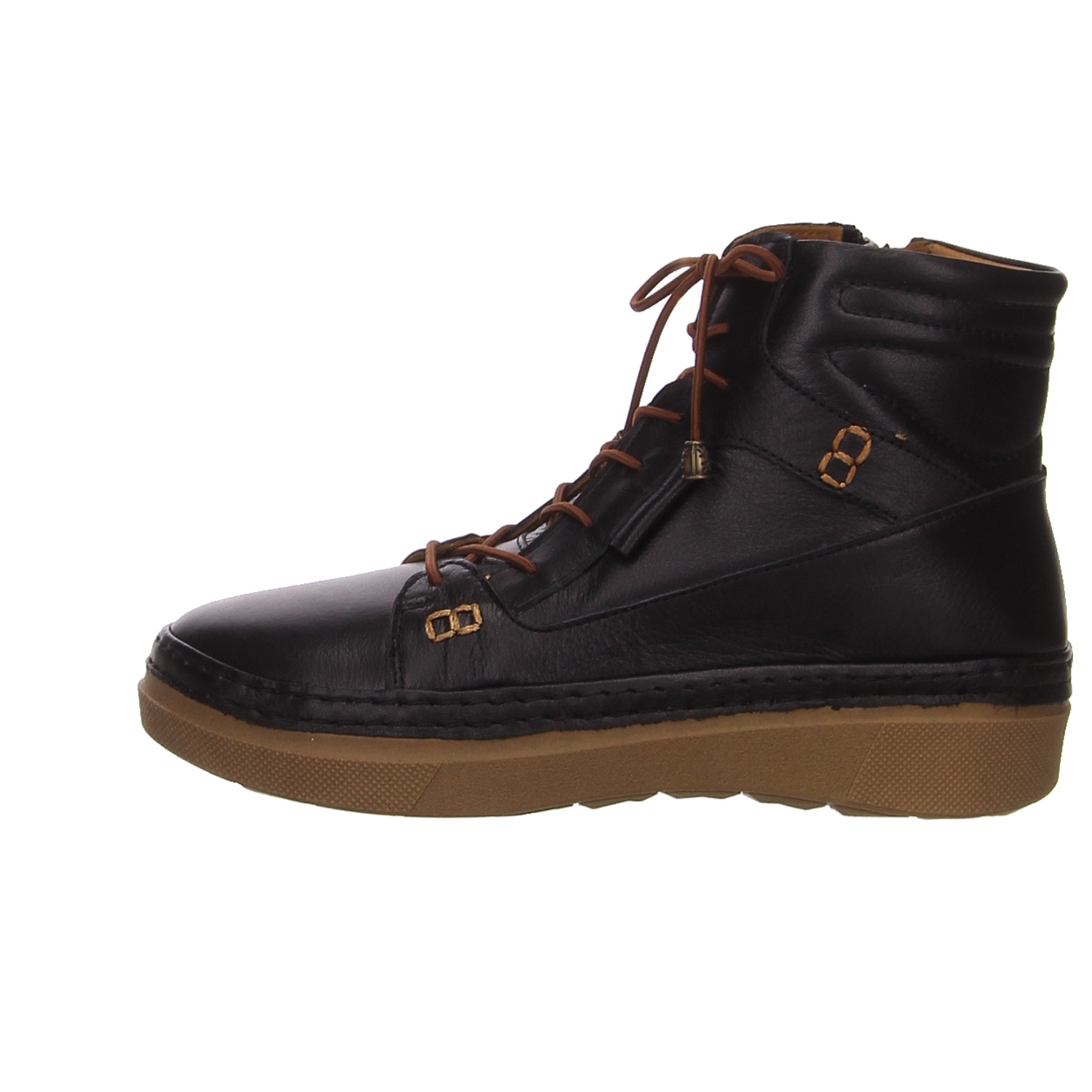 Elbandi Schnürboots schwarz schwarz