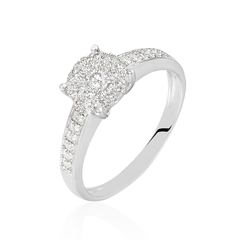 Bague Serena Or Blanc Diamant