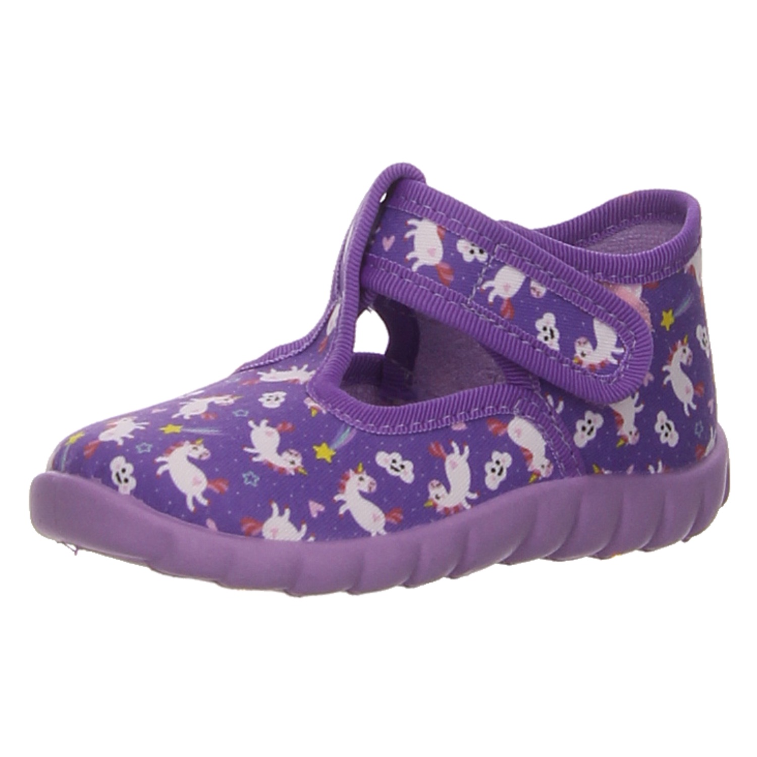 Fischer Hausschuhe lila lila/violett