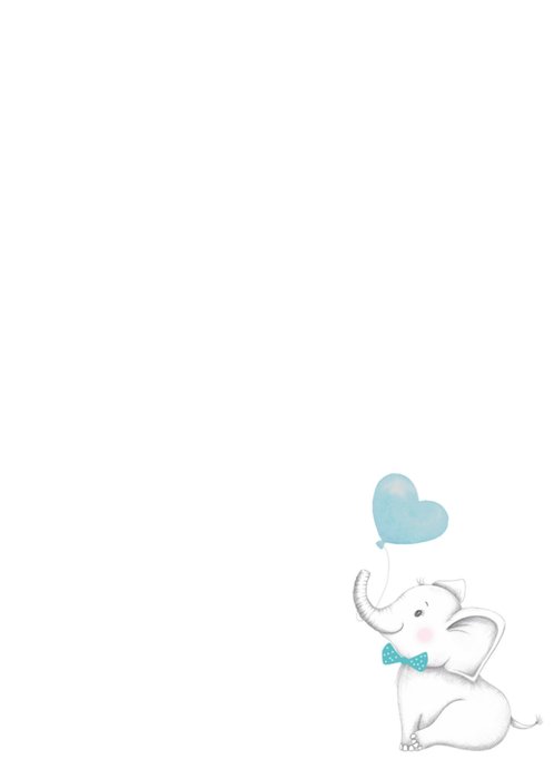 TMS | Geboortekaart | It's a baby boy