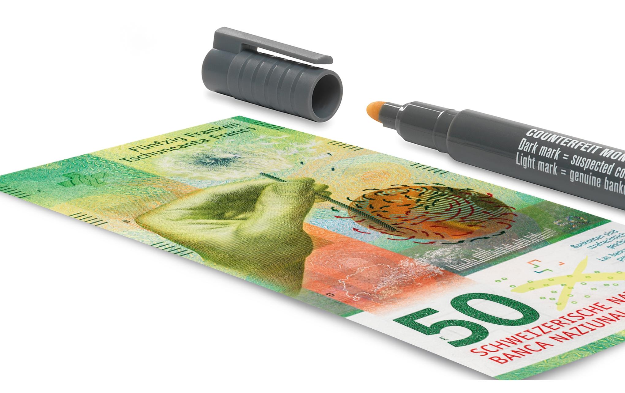 Geldscheinprüfer SS30 für Banknoten, 20 StückFalschgeld Prüfstift