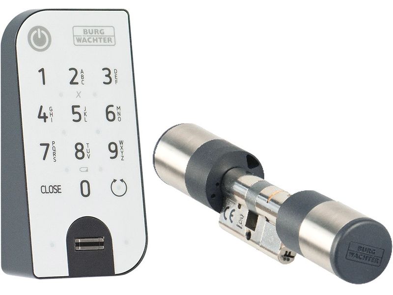 Burgwächter ENTRY easy 7602 FP Basisset mit Tastatur