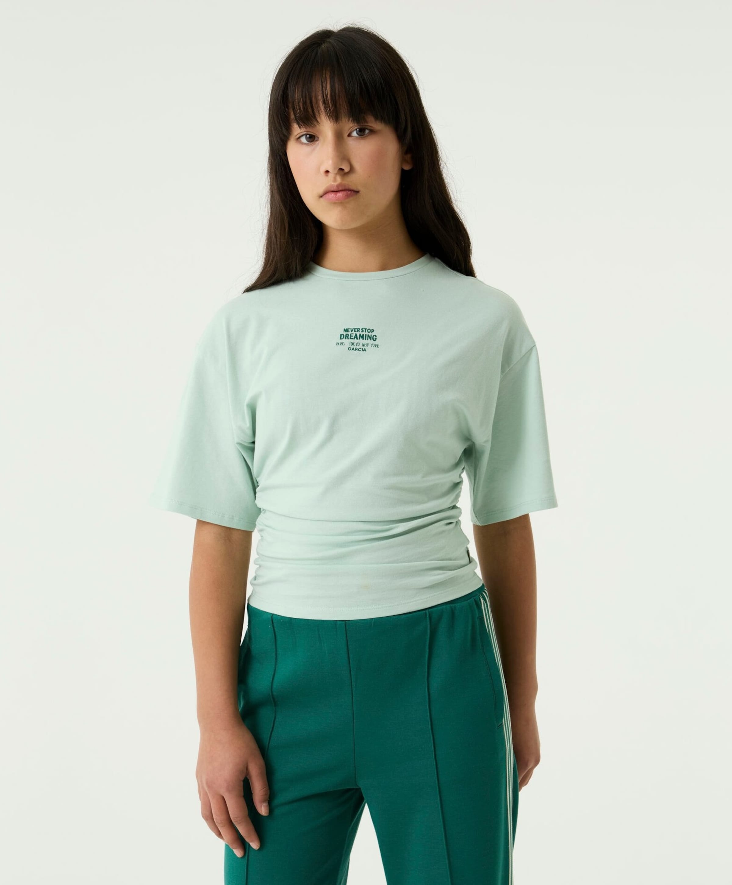 Garcia Meisjes T-shirt groen