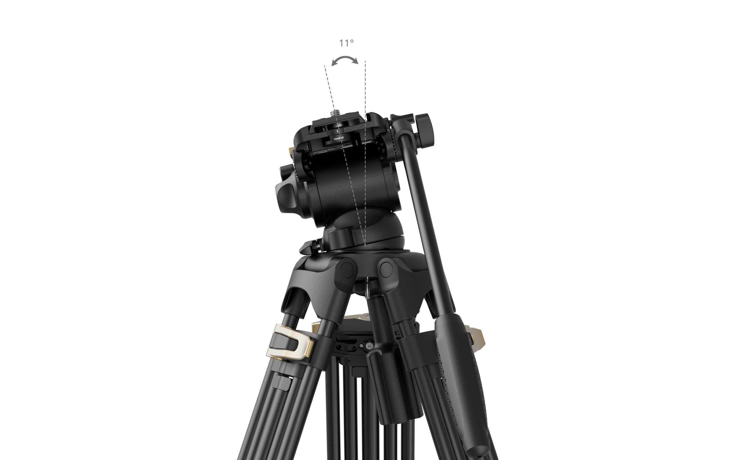 Stativ AD-01S<br>Heavy-Duty Fluid Head Stativ-Kit