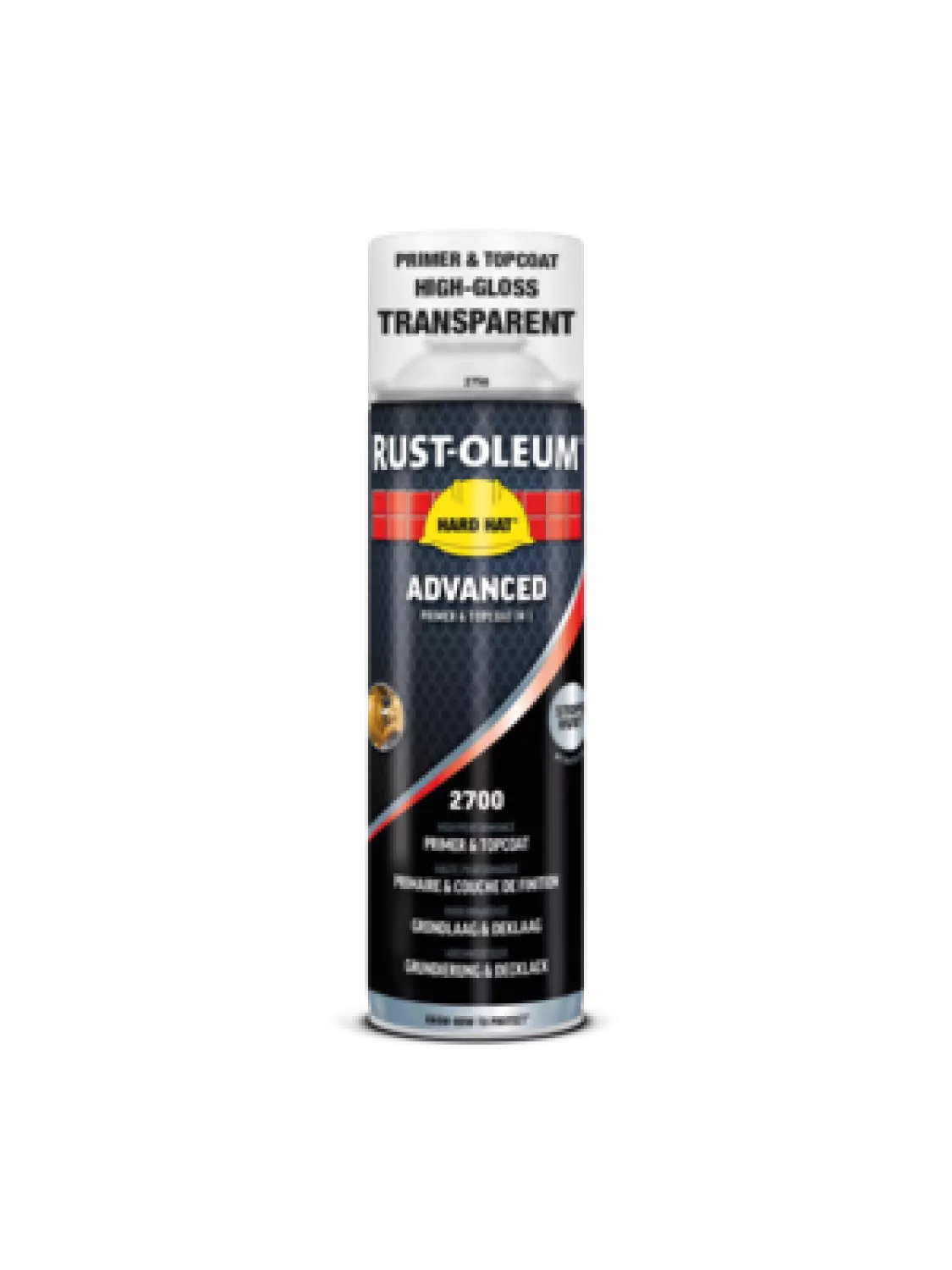 Rust-Oleum Hard Hat Advanced Spuitbus - transparant - 0,5L