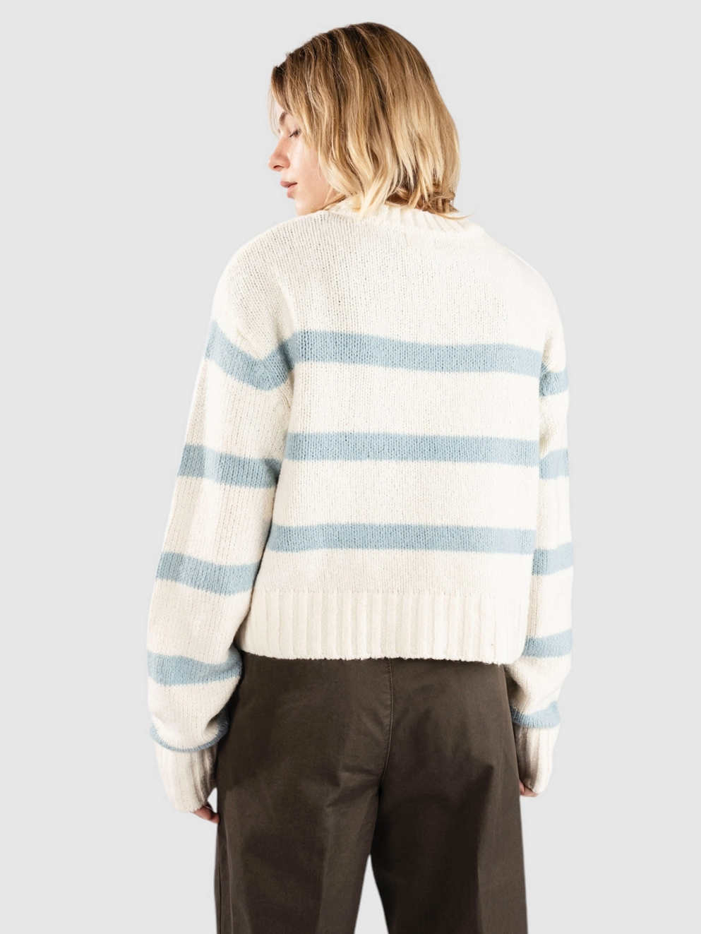 Salty Crew Lighthouse Pullover off white/cloud blue