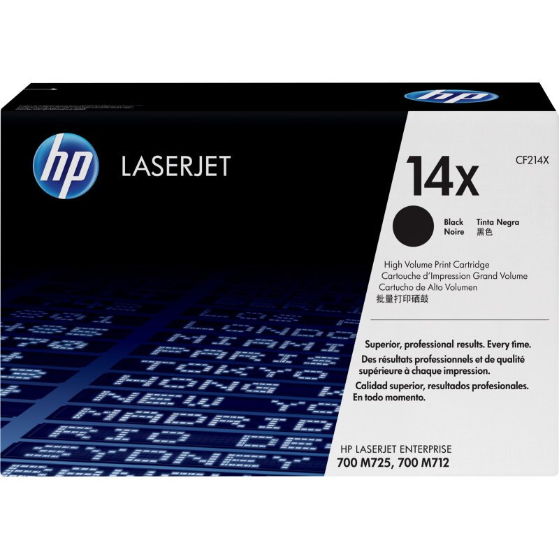 HP 14X cartouche authentique de toner LaserJet noir grande capacité