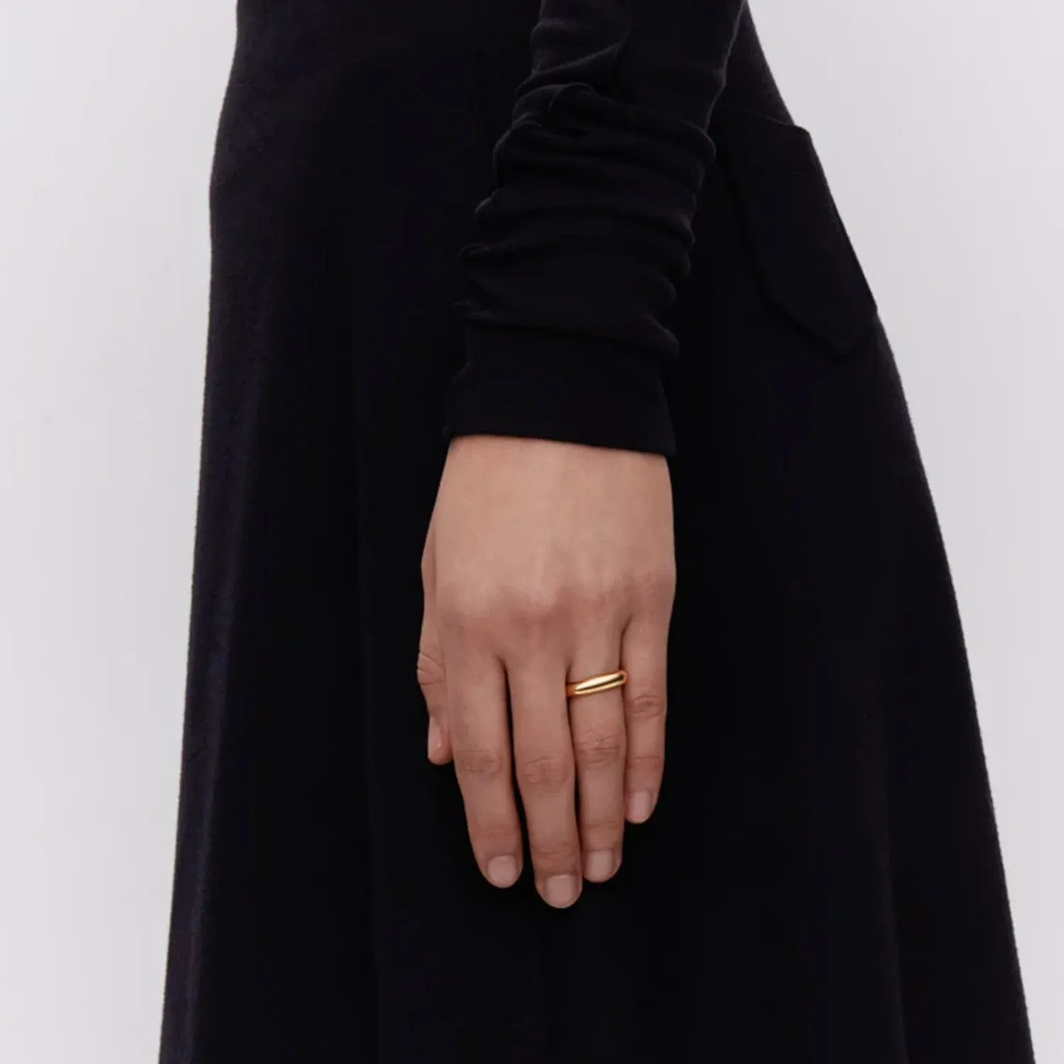 Maria Black Omotesando Ring 18 kt. Forgyldt Sølv 500479YG