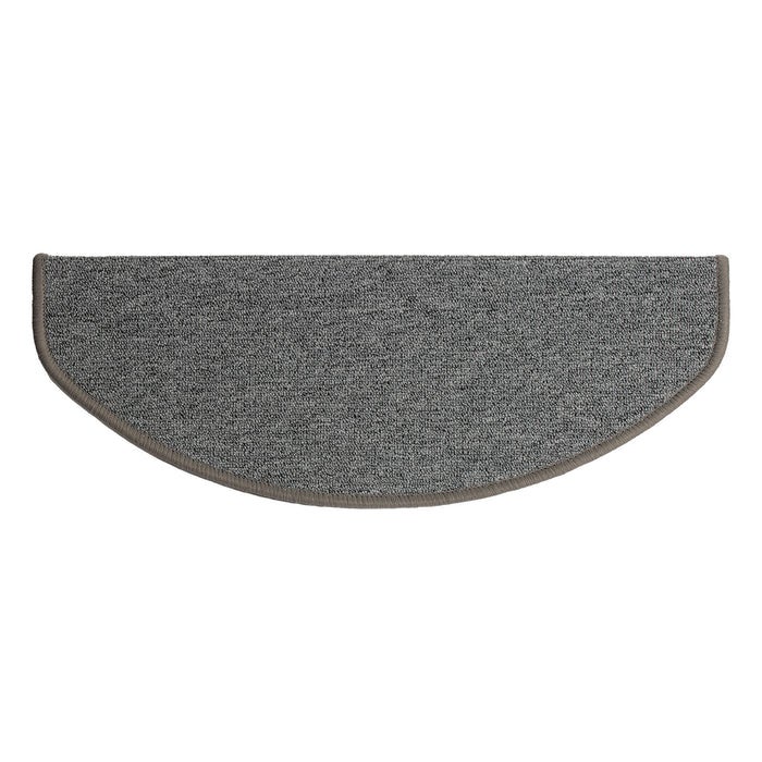 Traptreden Londen - Overlocked - Lichtgrijs / Halfrond / 23,5 x 65 cm