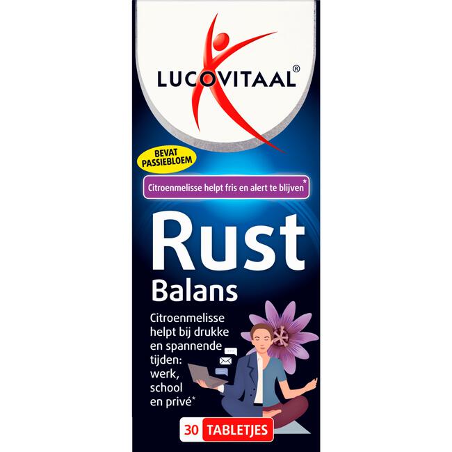 Lucovitaal Rust Balans 30 stuks