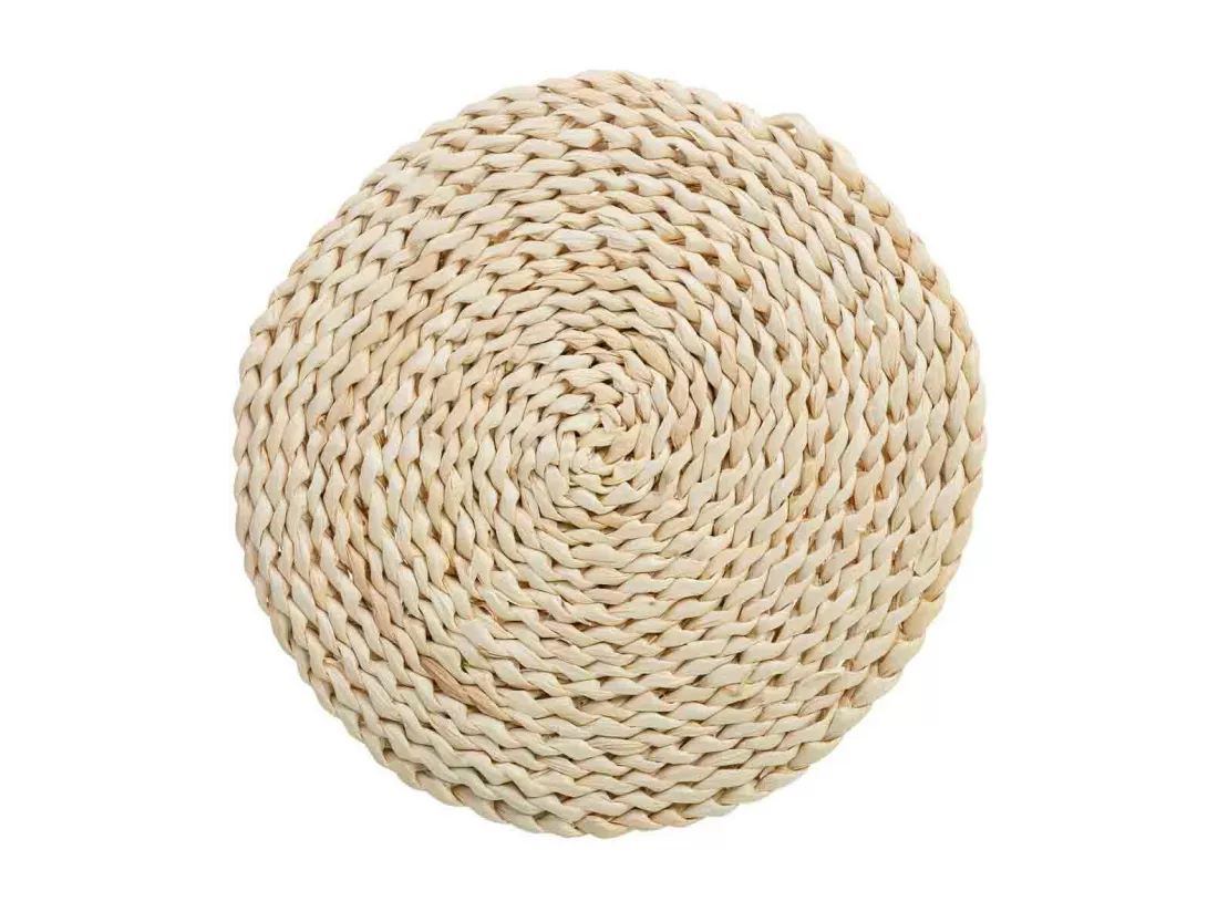 Set de table tressé en fibre de maïs