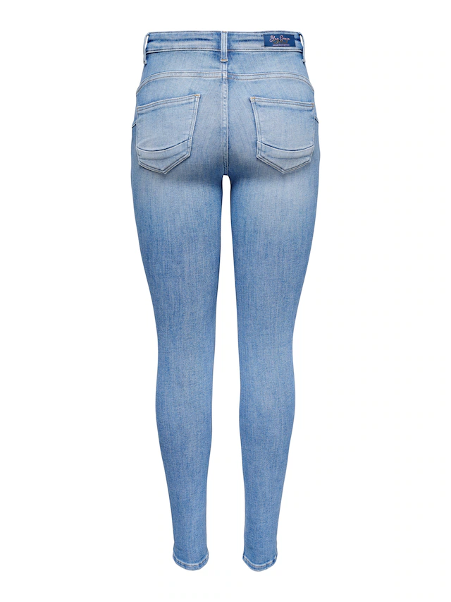 ONLY Skinny-fit-Jeans »ONLPOWER MID PUSH UP SK REA934«