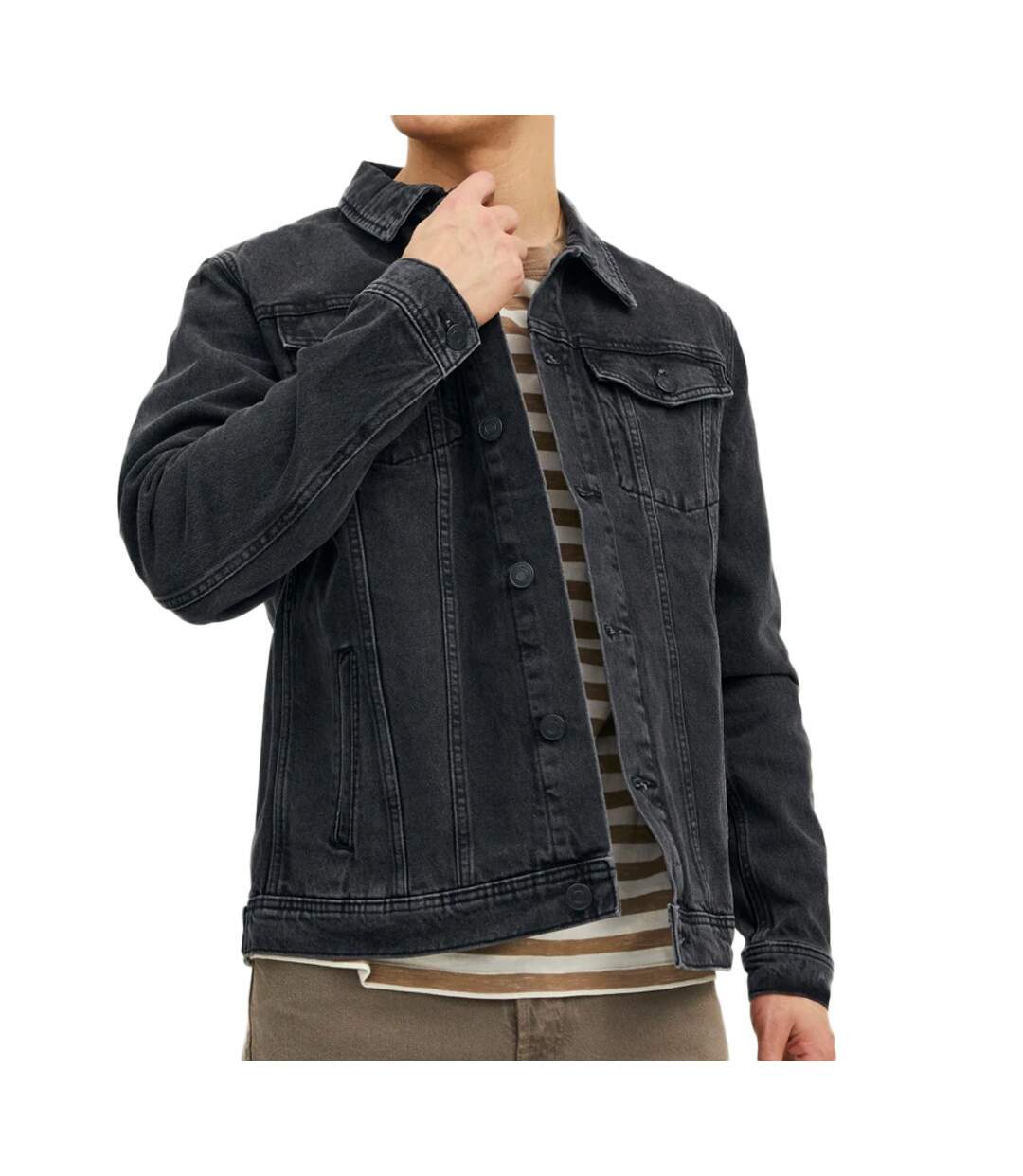 Veste Noir Homme Jack & Jones 3787