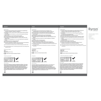 Byron Transformator 7770 8 Volt 1Amp