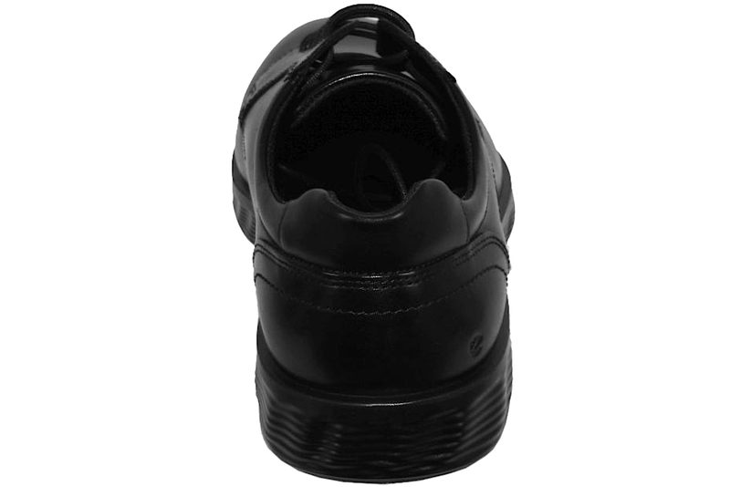 ECCO S LITE HYBRID SKO I SORT GLAT SKIND