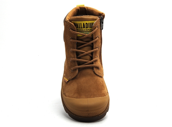 Palladium boots bottine enfant hicuffwp marron