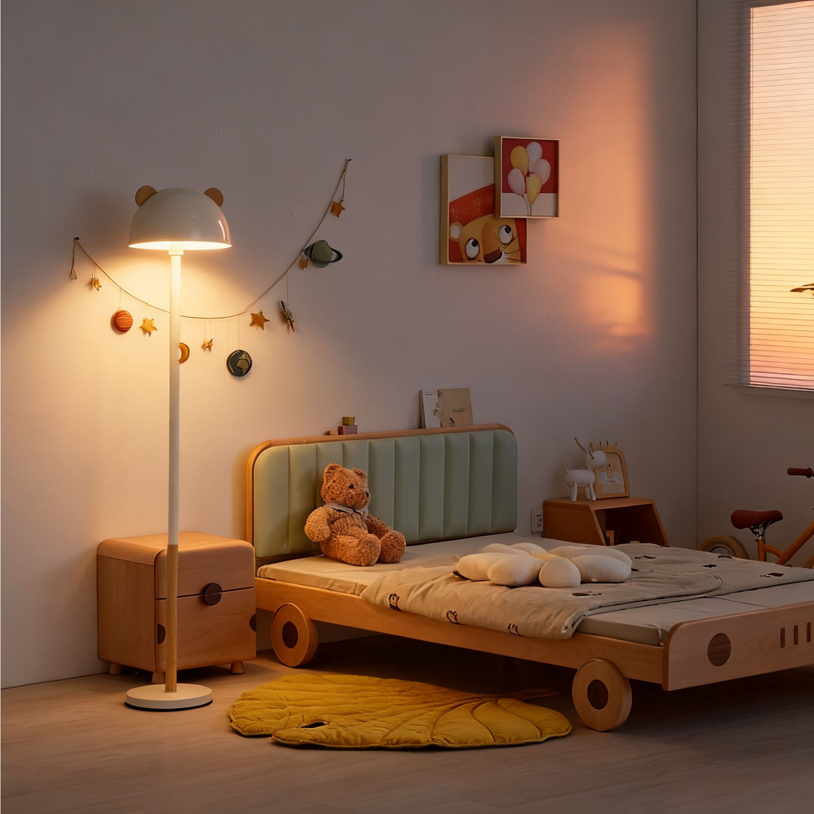 GOODproduct Stehlampe »Alinn« E27 1 Stk.