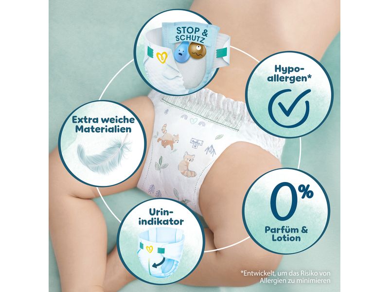 Pampers Windeln Harmonie Midi Grösse 3 Monatsbox 6-10 kg, 186 Stück