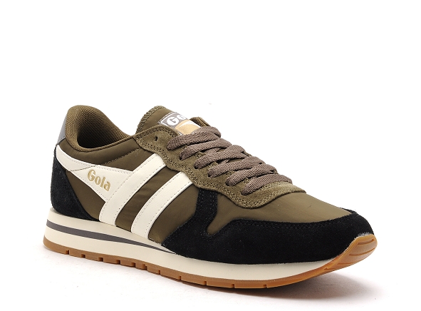 Gola basses homme daytona chute cmb363 kaki