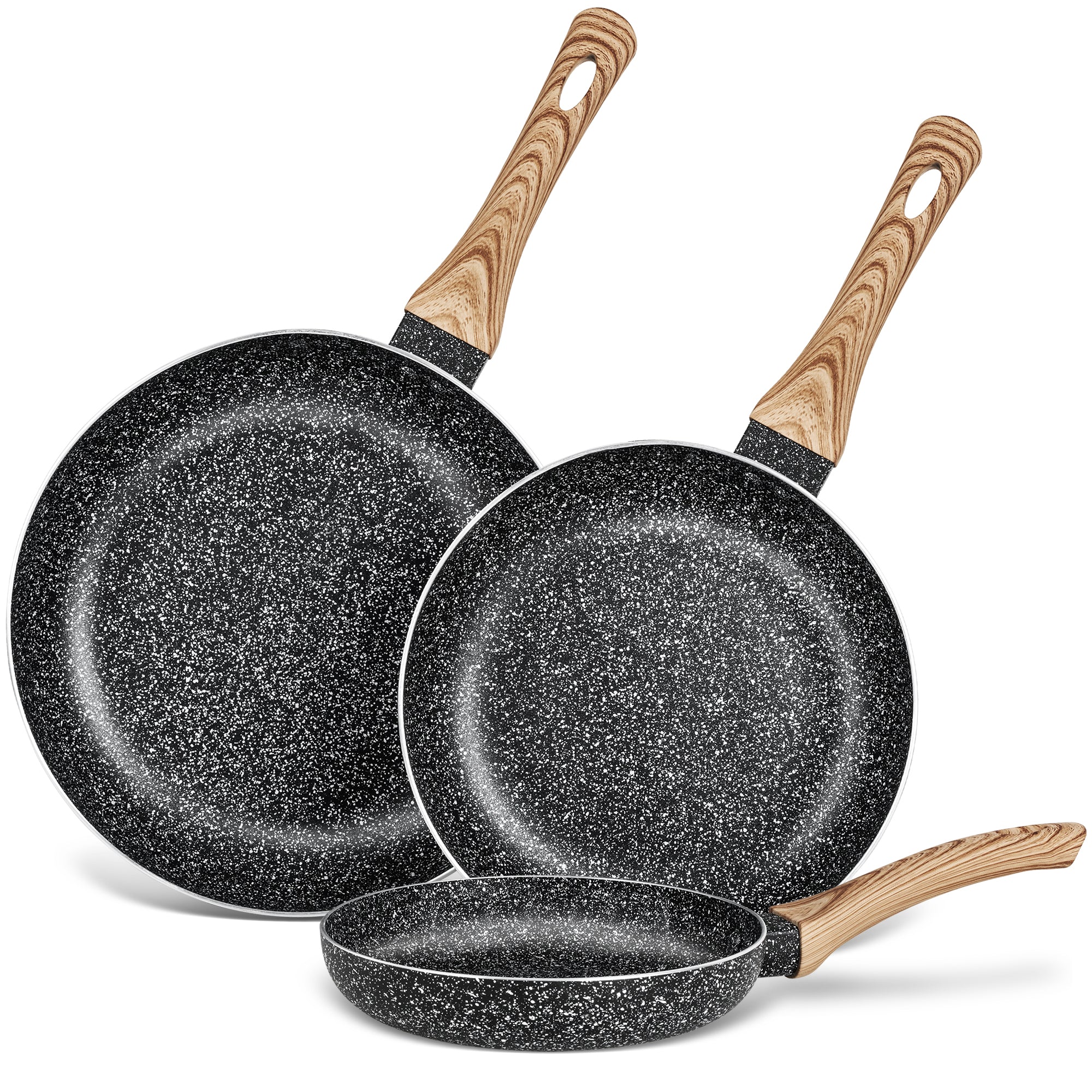 MICHELANGELO Frying Pan Set, 8
