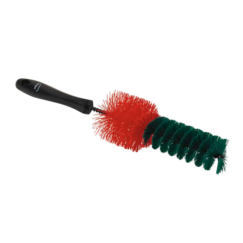 Brosse à jante rigide, Ø65 mm, 325 mm, Dur, Noir Vikan