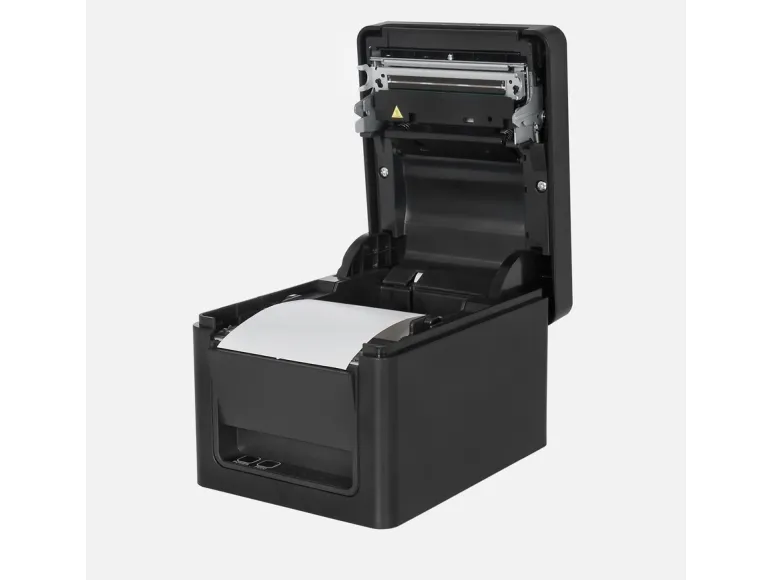 Citizen CT-E651 - Kvitteringsprinter - direkte termisk - Rulle (8 cm) - 203 dpi - op til 300 mm/sek. - USB 2.0, USB 2.0 vært, Lightning - skærer - sort