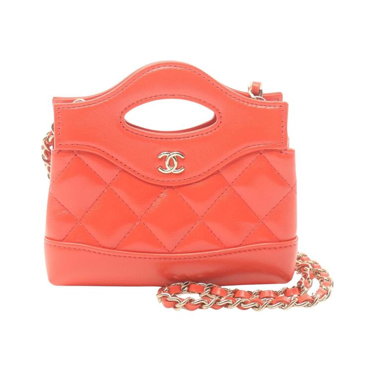 Chanel Vintage Chanel Handbag Orange