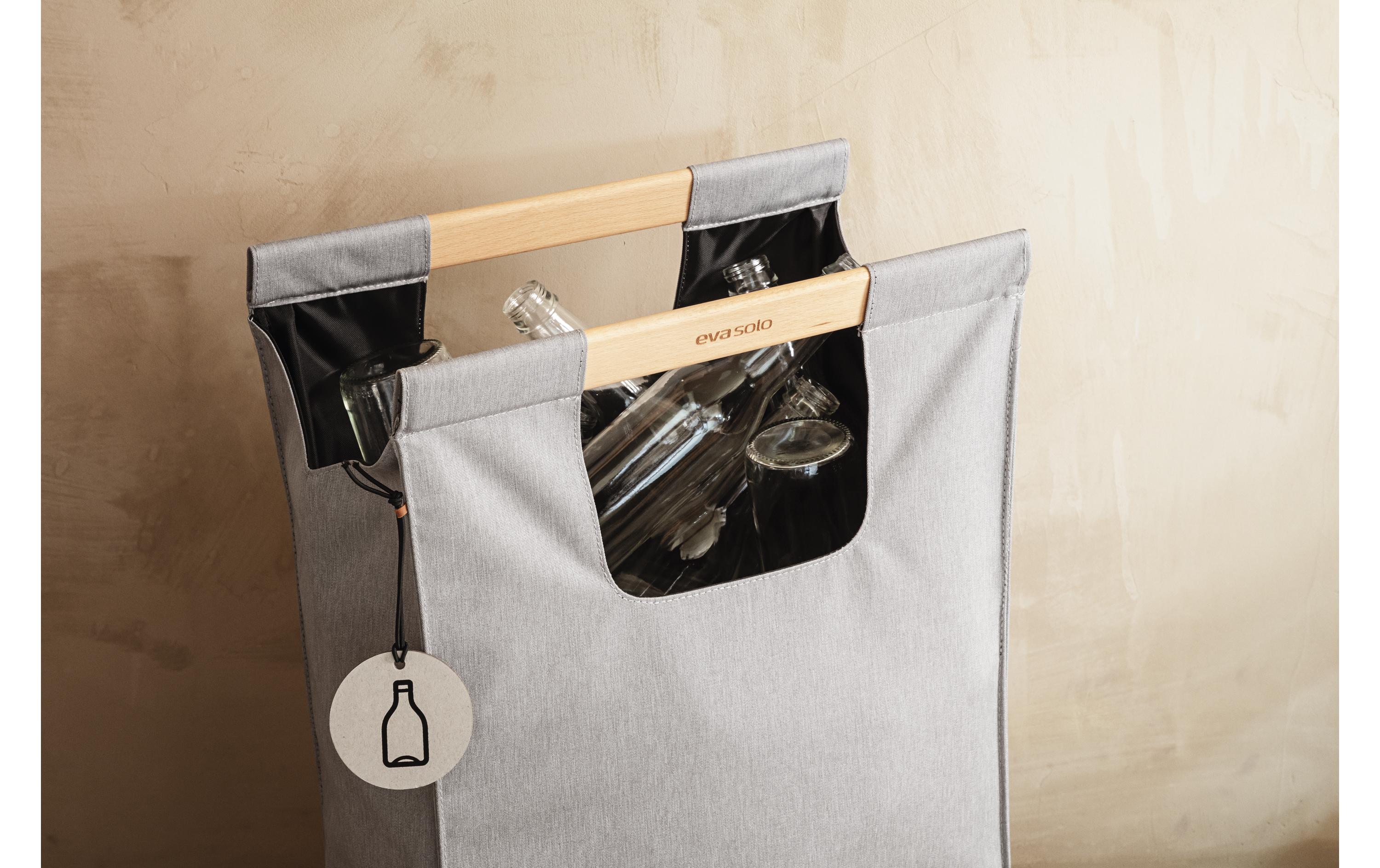 Recyclingtasche 28 l, GrauRecycling-Müllsack